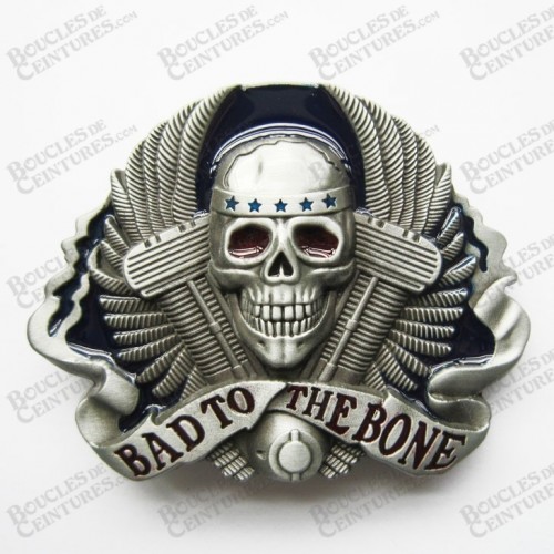 TÊTE DE MORT "BAD TO THE BONE"