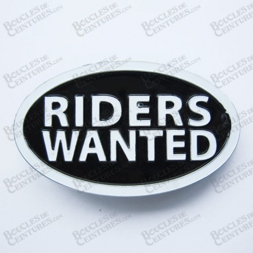 "RIDERS WANTED"