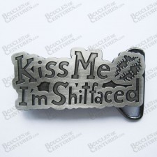 "KISS ME I'M SHITFACED"