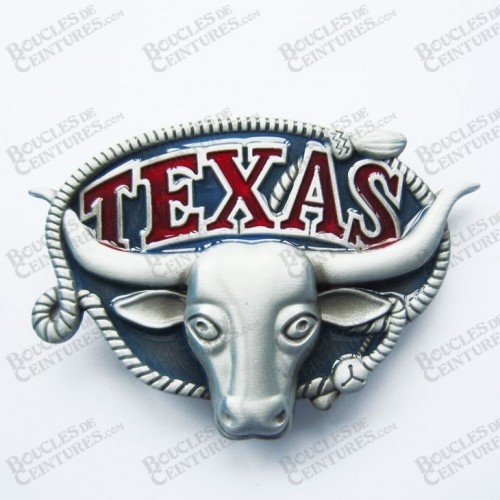 TEXAS AVEC TÊTE DE TAUREAU